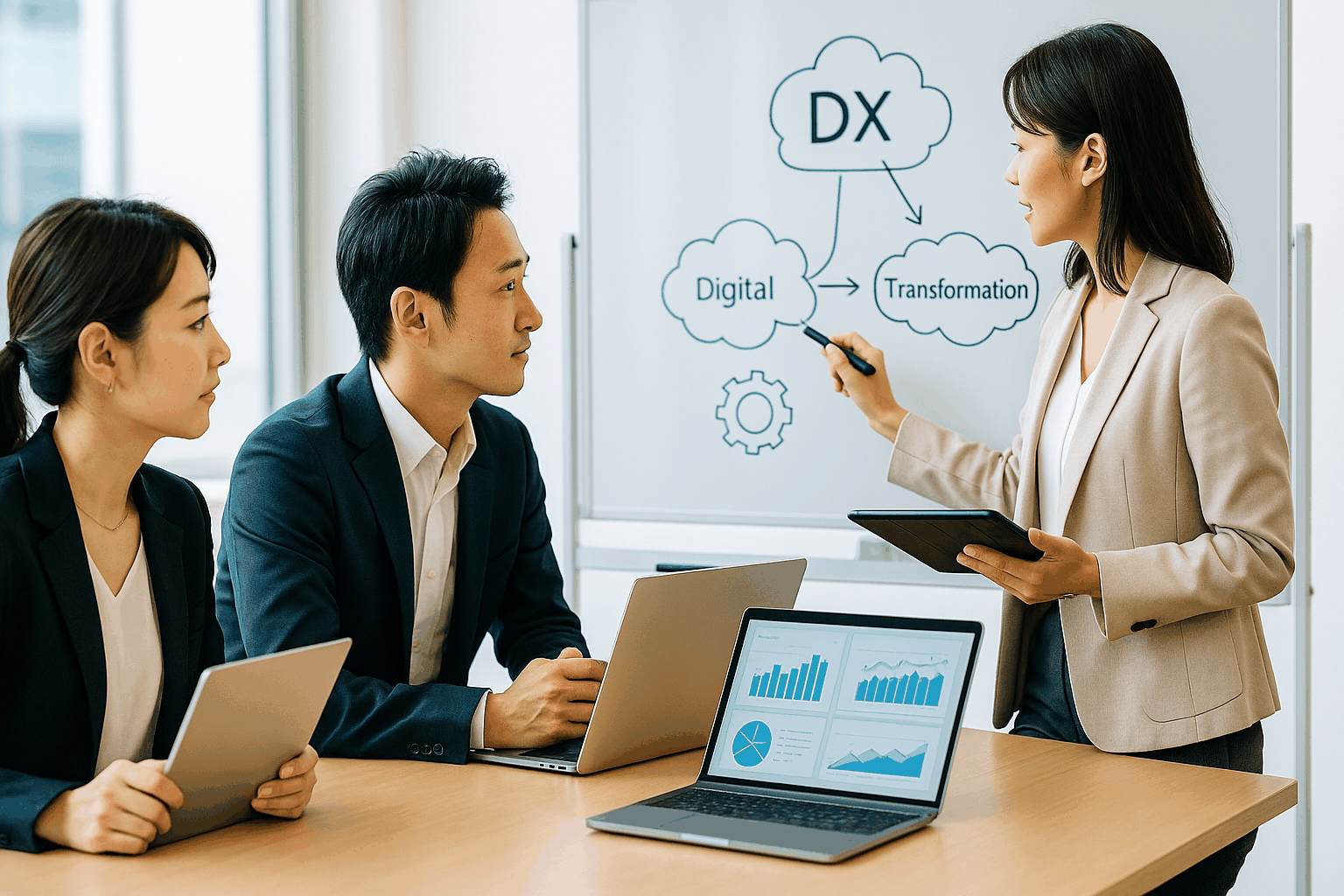 日本企業におけるDX推進の現状