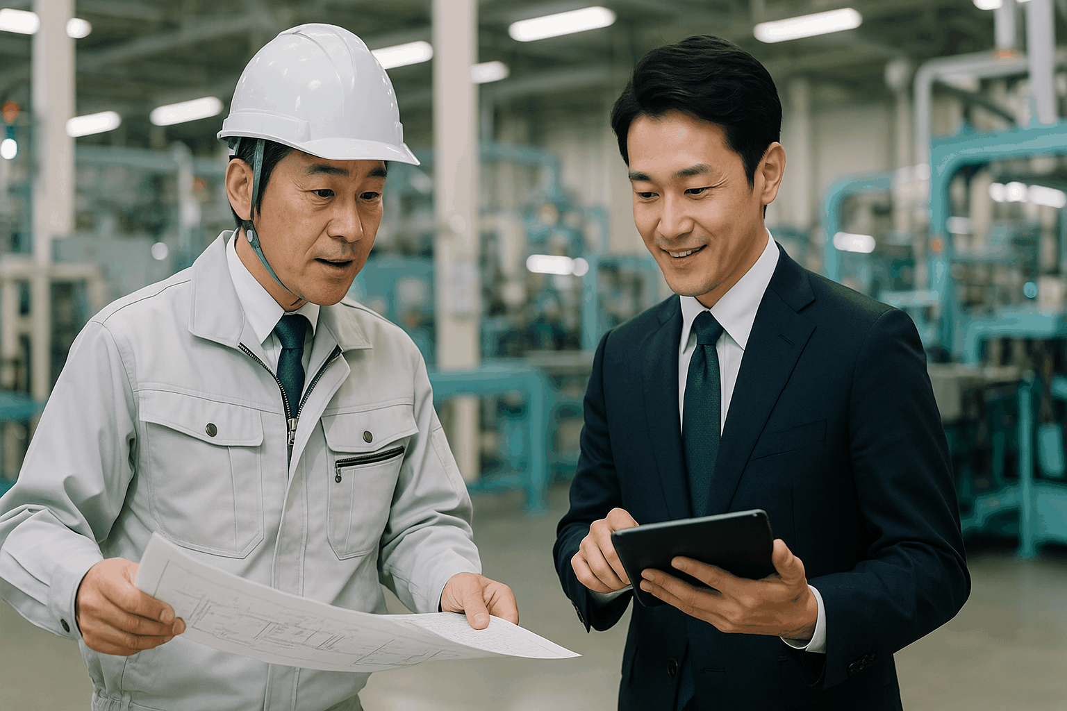 製造業の工場勤務とは